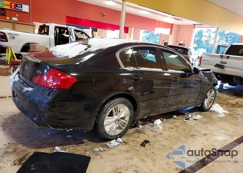 2010 Infiniti G37 z USA, uszkodzony, nr VIN JN1CV6AR4AM454845